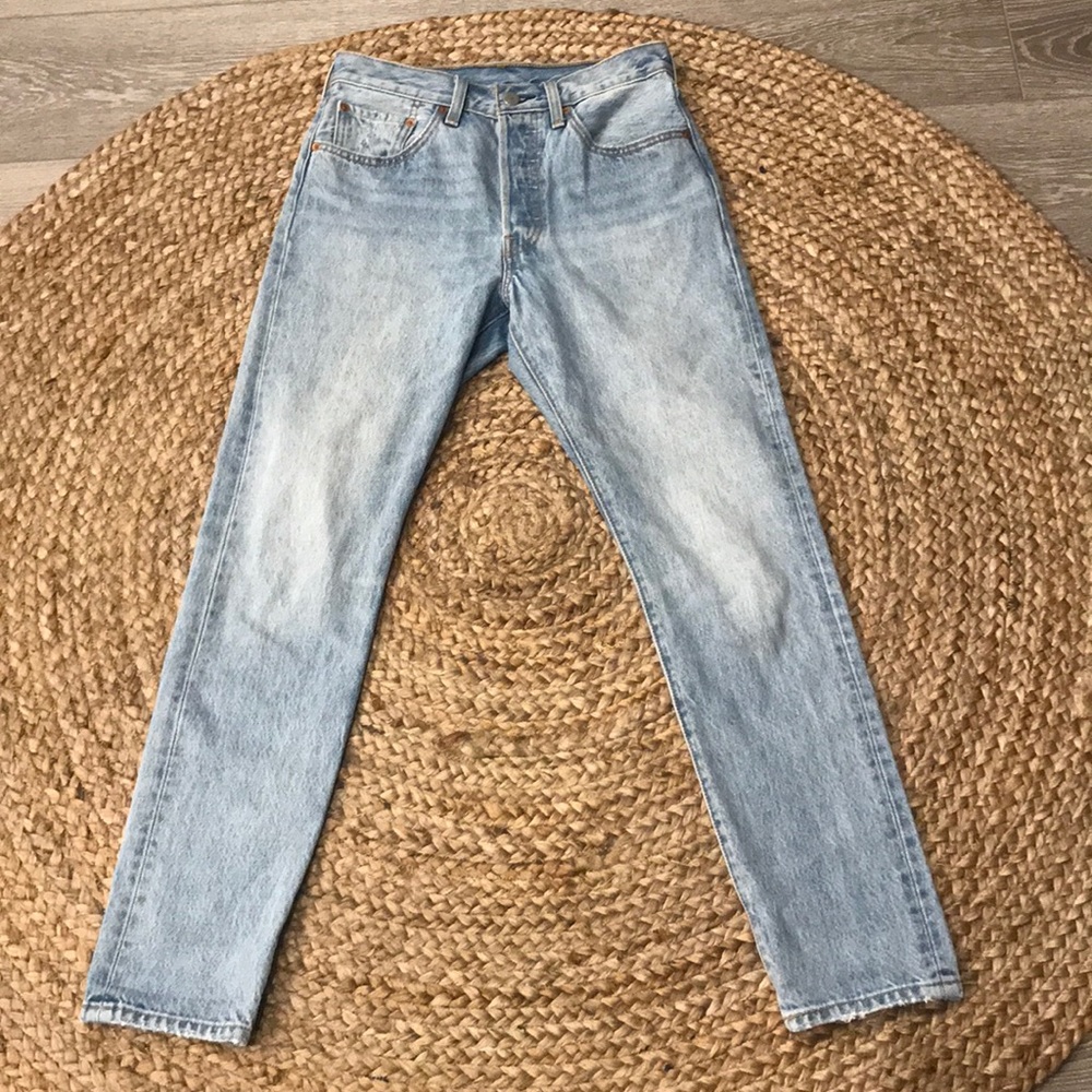 Levi’s 501 high waisted jeans